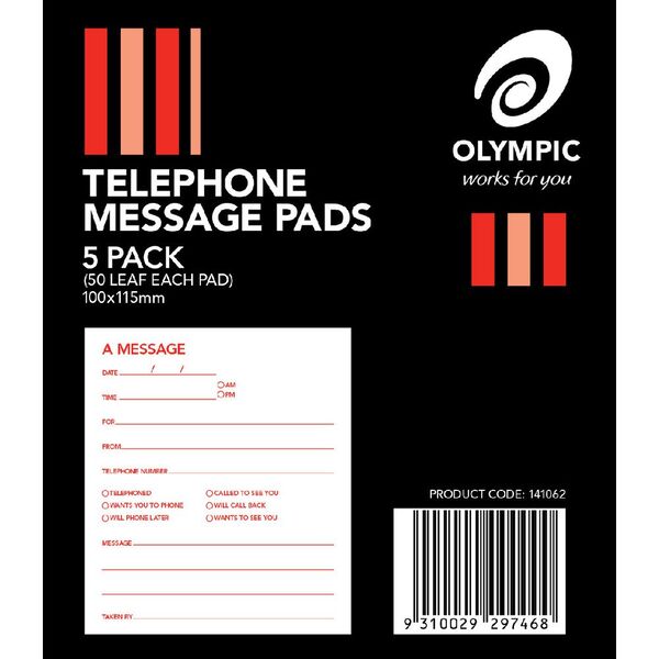 Message Pad Pack of 5